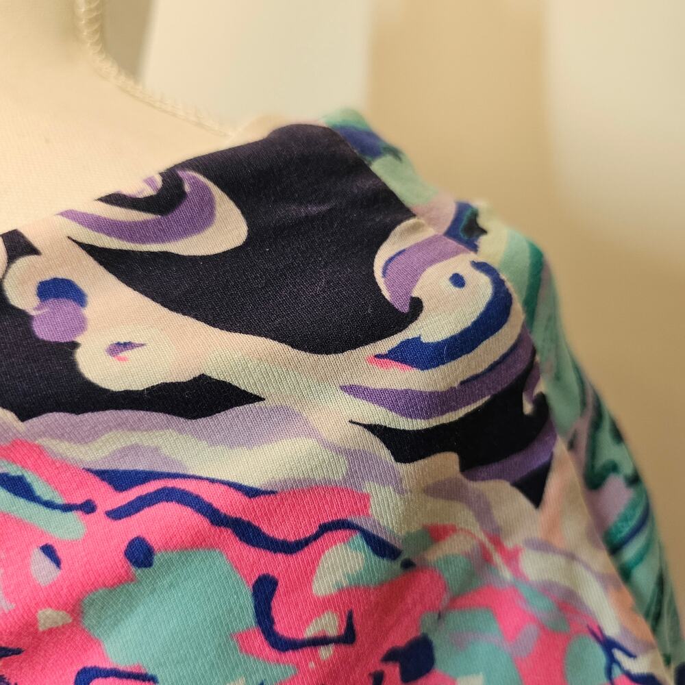 Lilly Pulitzer Off Shoulder All That She Wants Trisha Mini Dress Size Medium - Picture 8 of 11